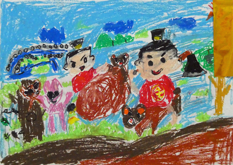 金太郎絵画展入選作品