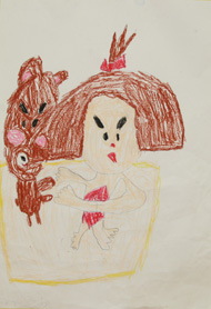 金太郎絵画展応募作品1年生