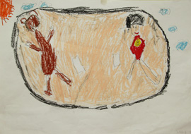 金太郎絵画展応募作品1年生