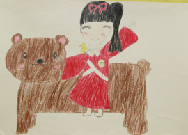 金太郎絵画展応募作品2年生