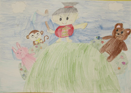 金太郎絵画展応募作品3年生