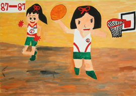 金太郎絵画展応募作品4年生