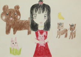 金太郎絵画展応募作品5年生