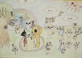 金太郎絵画展応募作品6年生